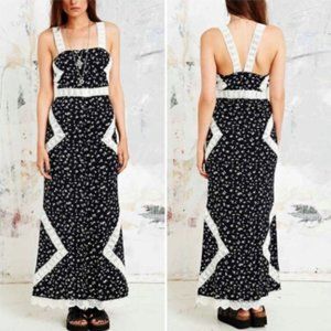 debut rose olivia lace maxi dress